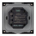 Панель SMART-P6-DIM-G-IN Black (12-24V, 4x3A, Sens, 2.4G) (ARL, IP20 Пластик, 5 лет)