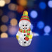 Акриловая светодиодная фигура "Снеговик с шарфом" 30 см, 40 светодиодов, IP 44, понижающий трансформатор в комплекте, NEON-NIGHT, SL513-275